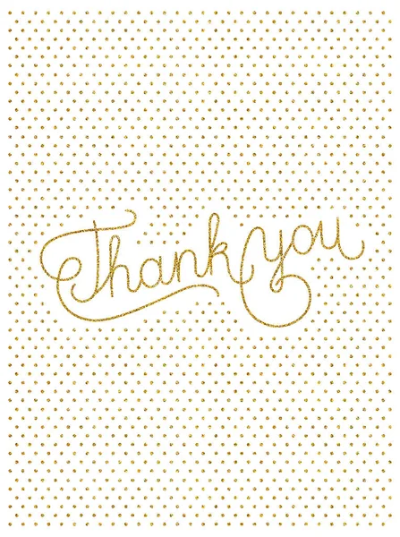 Greeting Thank You Retro Card Hand Drawn Inscription Isolated Black — Stock Photo, Image