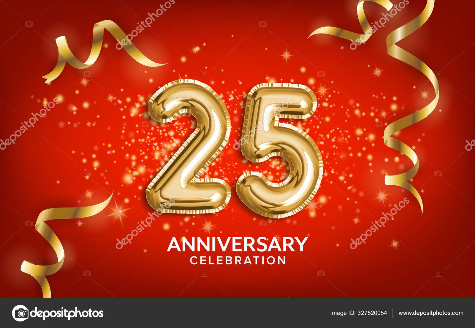 25th anniversary background Stock Photos, Royalty Free 25th anniversary  background Images | Depositphotos