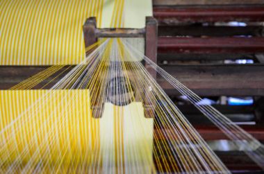 Dokuma sanayi pamuk makaraları