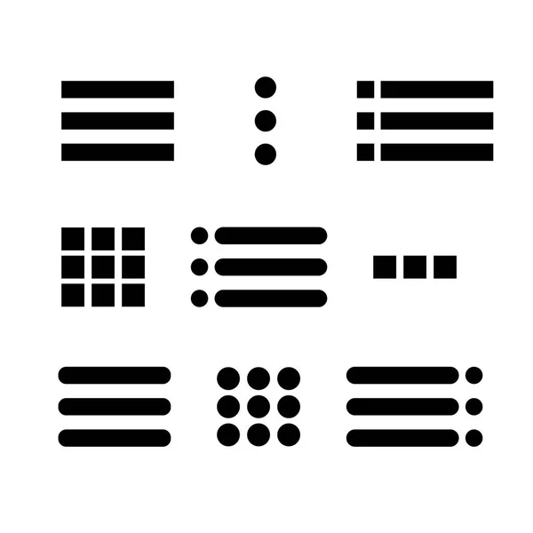 kullanıcı arabirimi menü simgeleri kümesini