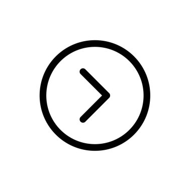 Sonraki simgesi. Ok sağ simgesi