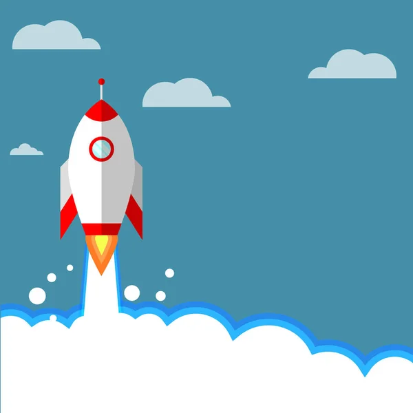 İş başlangıç, yeni bir proje. Düz tarzı modern tasarlamak