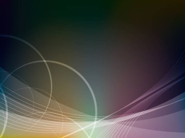 Arka plan ile vektör soyut şekiller.