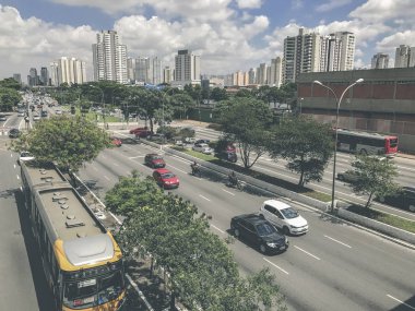 Radial Leste Avenue, in Sao Paulo, Brazil