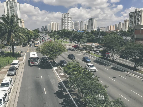 Radial Leste Avenue, in Sao Paulo, Brazil