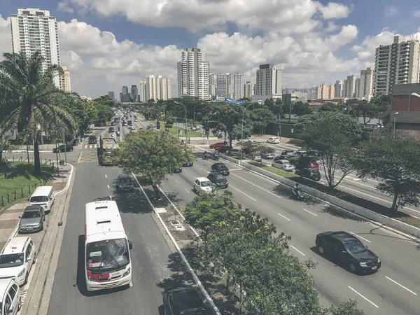 Radial Leste Avenue, in Sao Paulo, Brazil