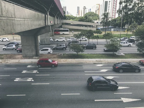 Radial Leste Avenue, in Sao Paulo, Brazil — 图库照片