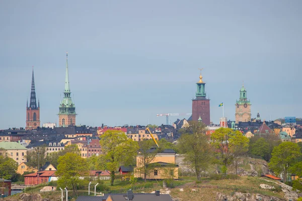 斯德哥尔摩，瑞典首都. — 图库照片