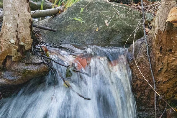 Norveç 'te küçük şelale.
