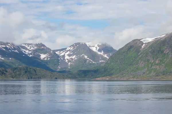 Beautiful Coastal Landscape Finnmark Northern Part Norway — 스톡 사진