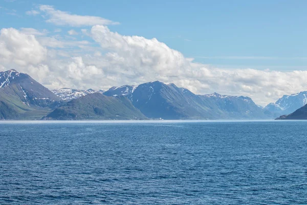 Hermoso Paisaje Costero Finnmark Parte Norte Noruega —  Fotos de Stock