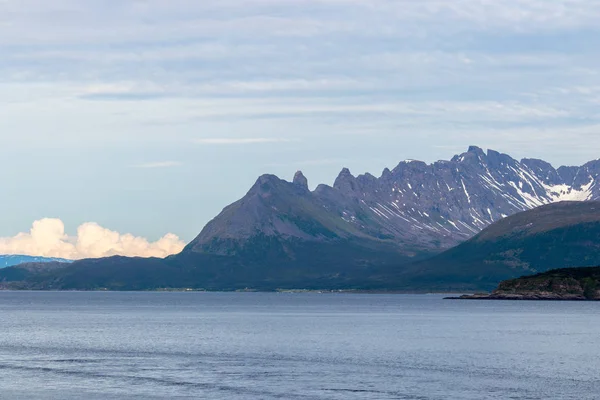 Prachtig Kustlandschap Finnmark Het Noorden Van Noorwegen — Stockfoto