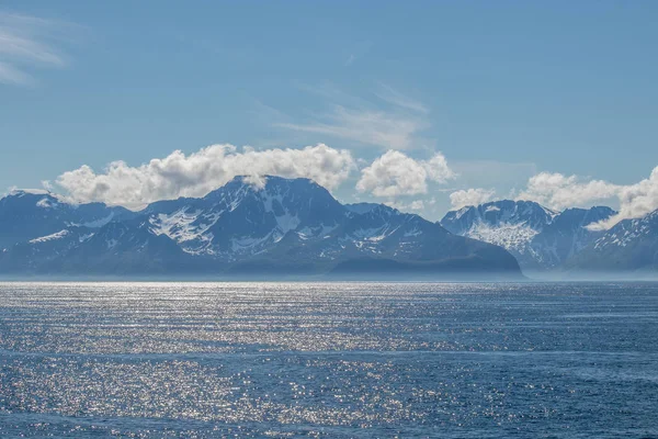 Norveç Kuzeyindeki Finnmark Güzel Bir Kıyı Manzarası — Stok fotoğraf