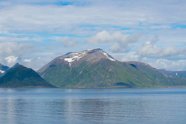 Bela Paisagem Costeira Finnmark Parte Norte Noruega — Fotografia de Stock