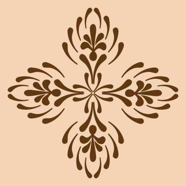 Dekoratif çapraz tek renkli