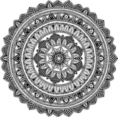 Dairesel desen boyama