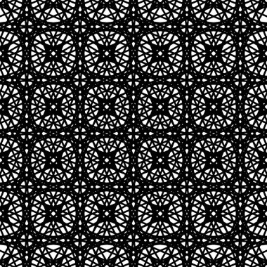 Soyut desenler siyah ve beyaz