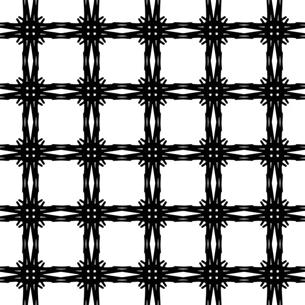 Abstrakte Muster schwarz und weiß — Stockvektor