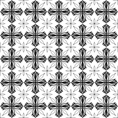 Soyut desenler çapraz