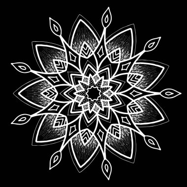 Yuvarlak dövme deseni