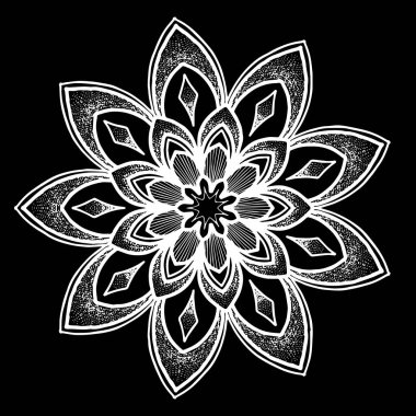 Yuvarlak dövme deseni