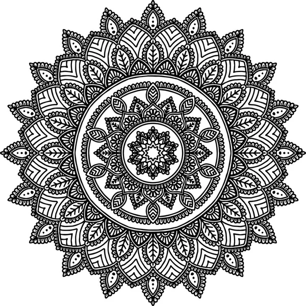 Şekil mandala boyama