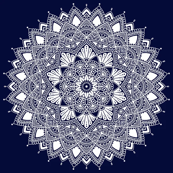 Mandala küçük beyaz