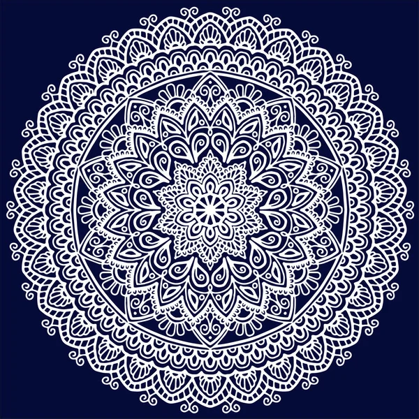 Mandala küçük beyaz