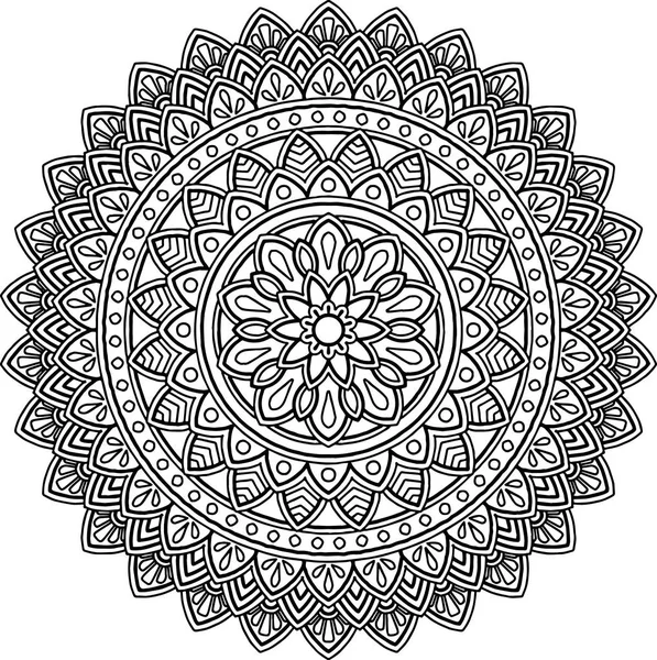 Şekil mandala boyama