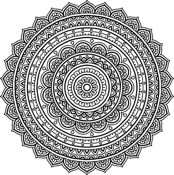 Şekil mandala boyama