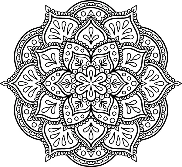 Şekil mandala boyama