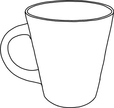 Bir Kupası, kontur görüntü