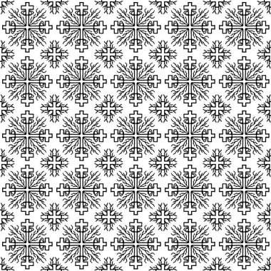 Çapraz karalamalar soyut desenler