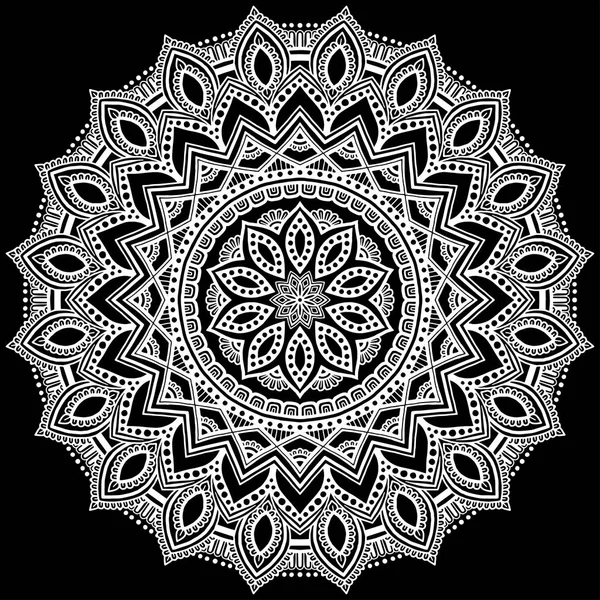 Mandala couleur du motif — Image vectorielle