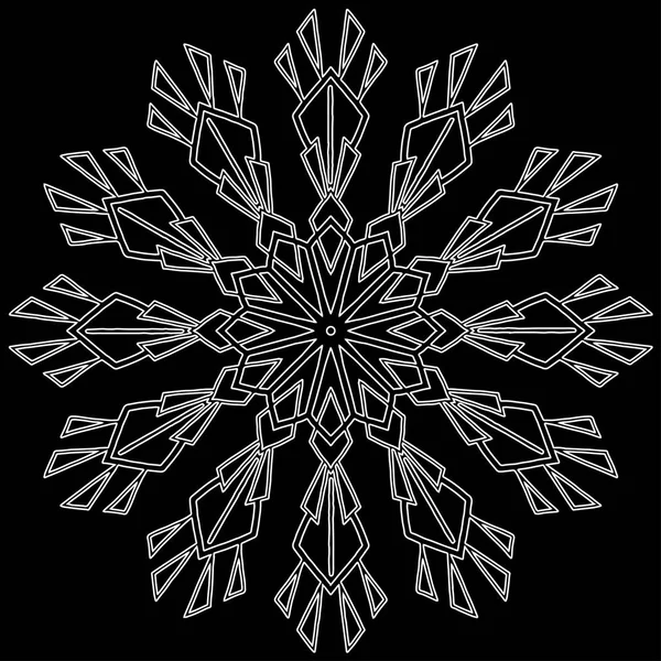 Снегурочка Новый год — стоковый вектор