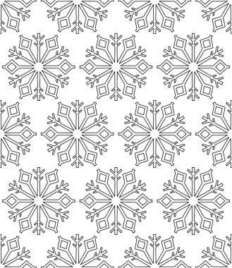 Kar taneleri soyut desenler