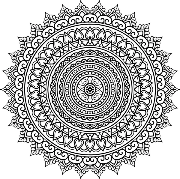 Şekil mandala boyama