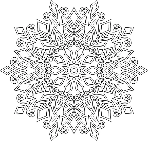 Şekil mandala boyama