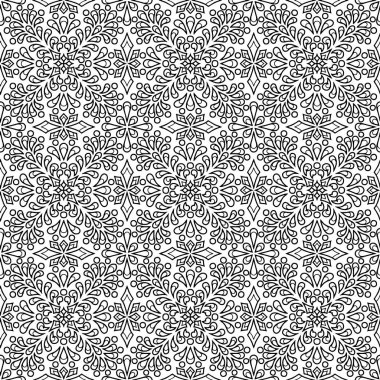 Boyama doodle için soyut desen