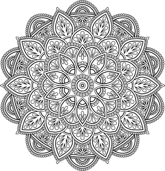 Şekil mandala boyama