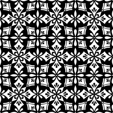 Soyut desenler kusursuz haç karalamaları siyah ve beyaz