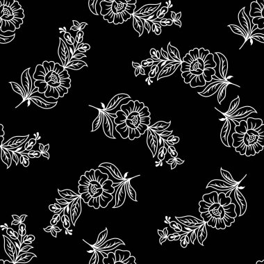 Soyut desenler sorunsuz renk doodle Sketch