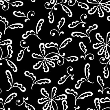 Soyut desenler kusursuz karalama çizimi