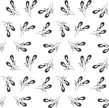 Soyut desenler kusursuz karalama çizimi