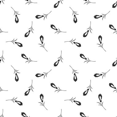 Soyut desenler kusursuz karalama çizimi