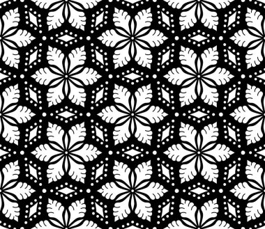 Soyut desenler kusursuz siyah-beyaz karalama çizimi