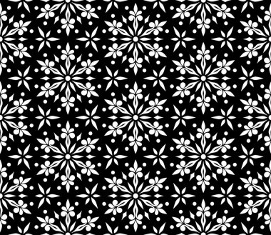 Soyut desenler kusursuz siyah-beyaz karalama çizimi