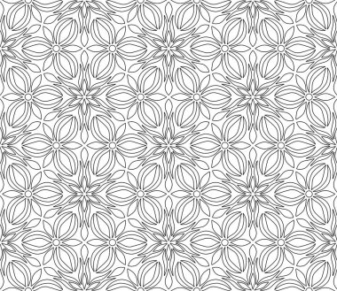 Boyama doodle kroki için soyut desen