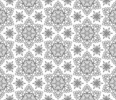 Boyama doodle kroki için soyut desen