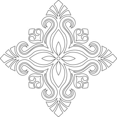 Çapraz boyama. Dekorasyon karalaması için uygun